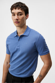 Men | Troy Polo Shirt | Bijou Blue