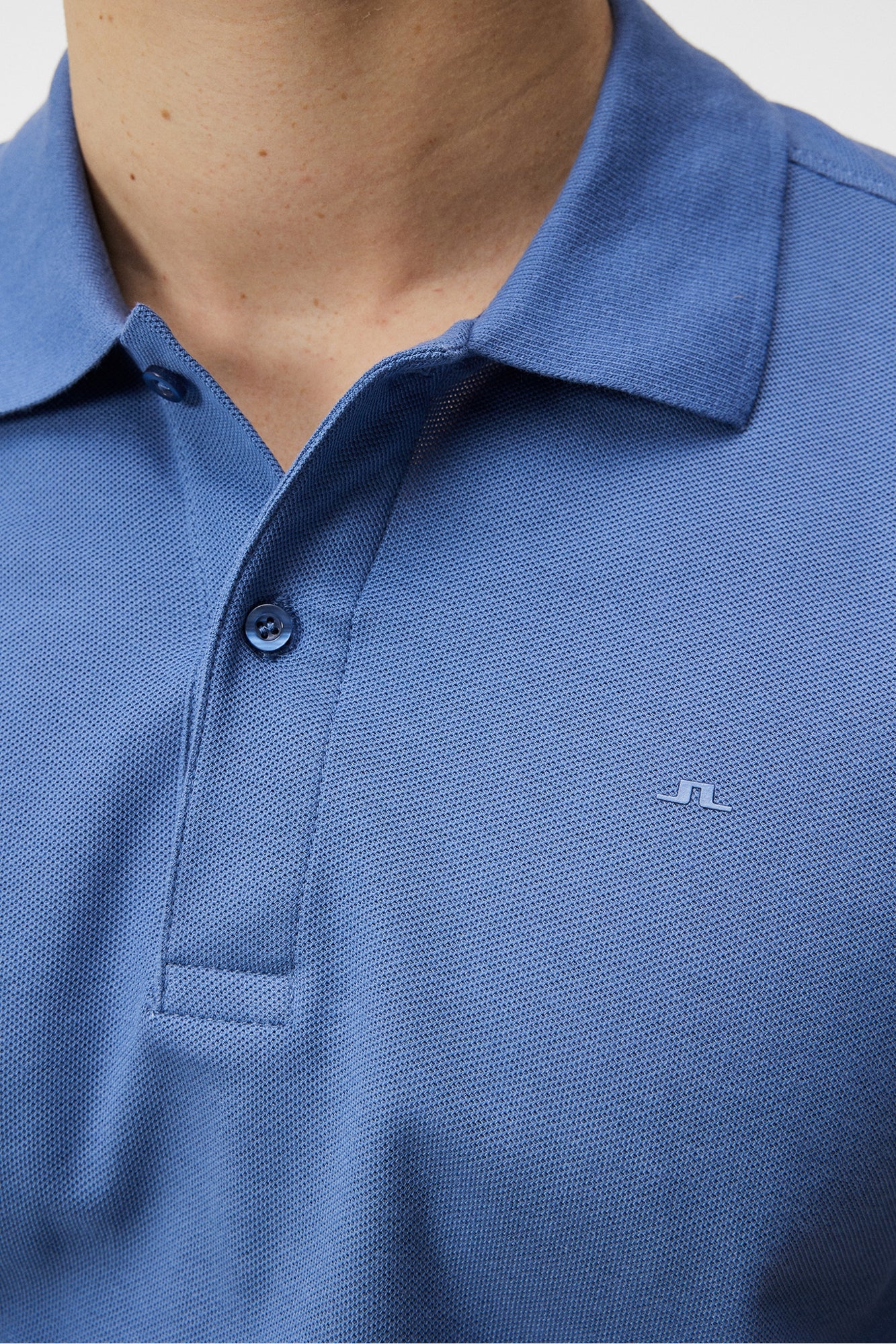 Men | Troy Polo Shirt | Bijou Blue