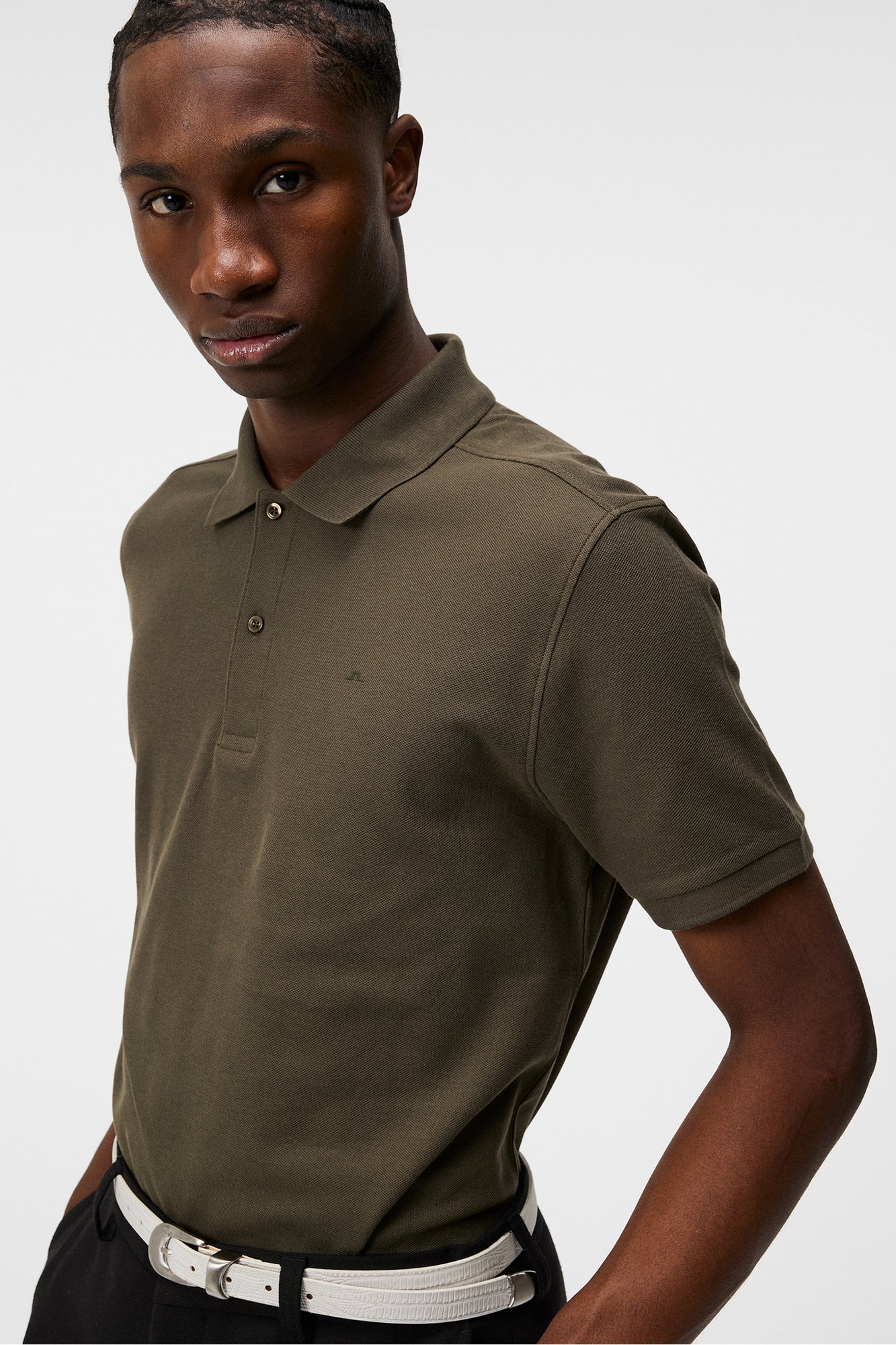 Men | Troy Polo Shirt | Forest Green