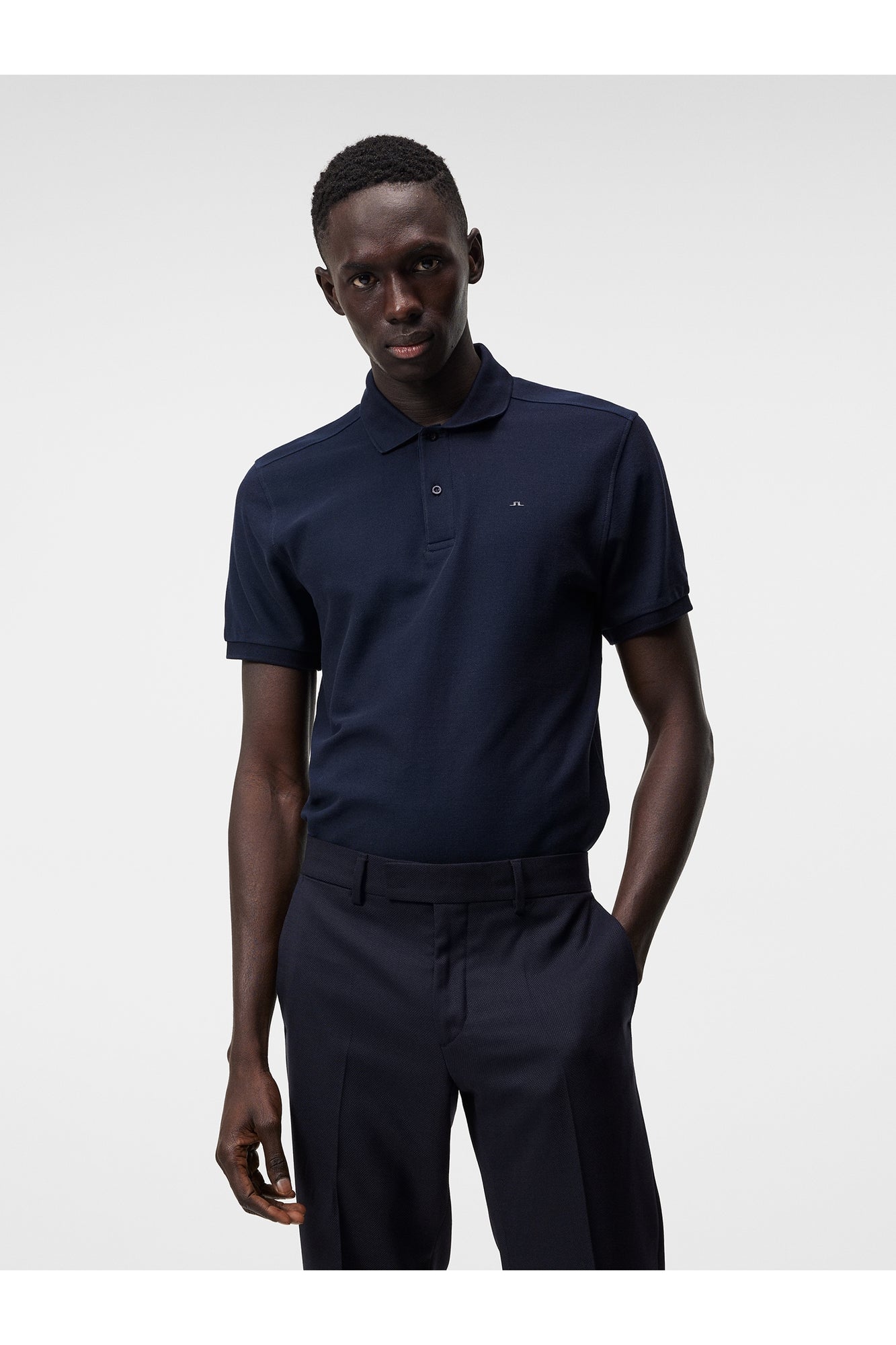 Men | Troy St Pique Polo Shirt | JL Navy