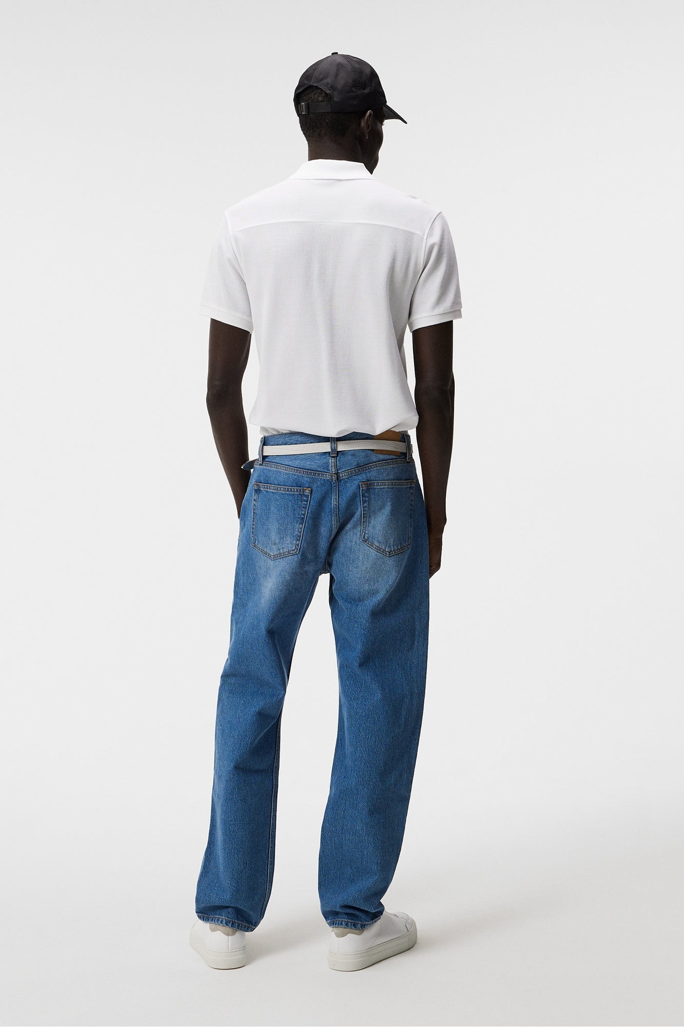 Men | Troy St Pique Polo Shirt | White