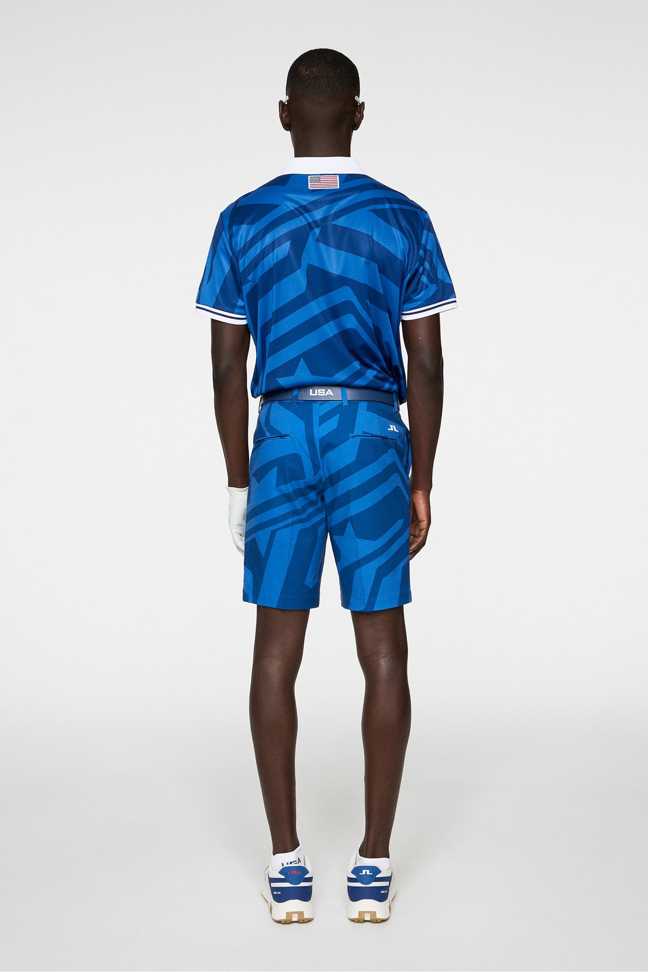 Men | Vent Shorts Print | Us Golf Blue