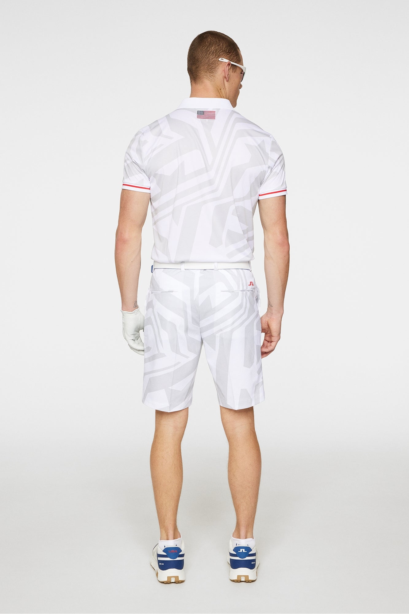 Men | Vent Shorts Print | Us Golf White