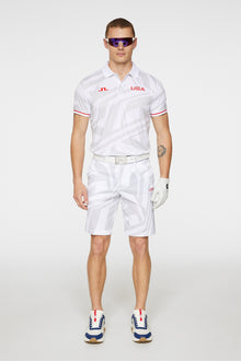 Men | Vent Shorts Print | Us Golf White