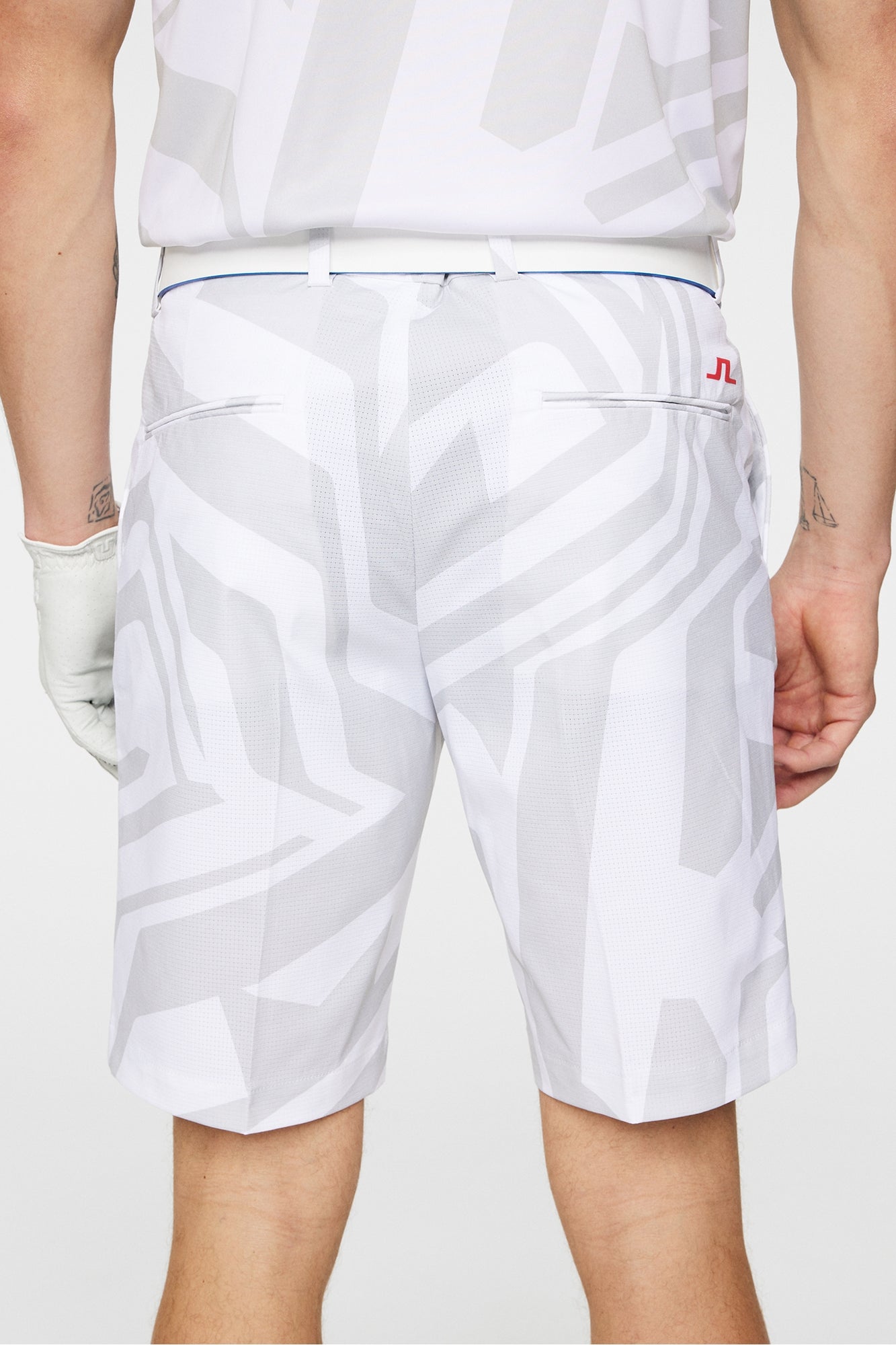 Men | Vent Shorts Print | Us Golf White