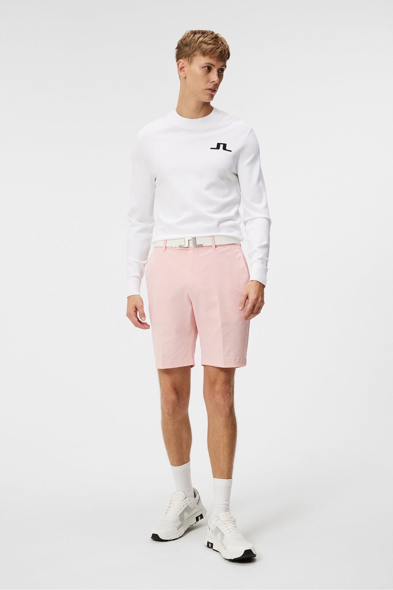 Men | Vent Tight Shorts | Powder Pink