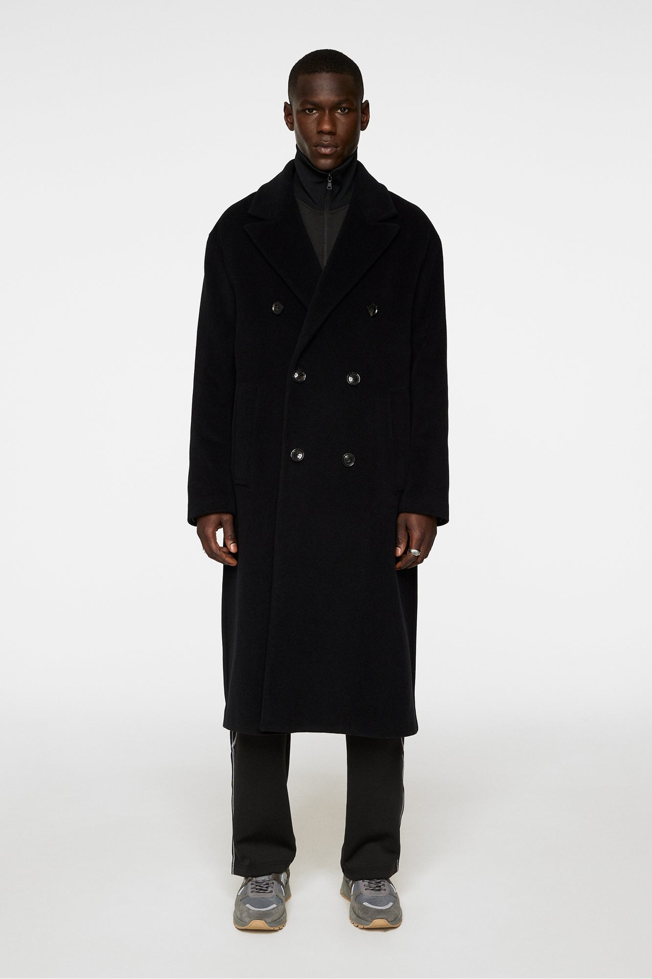 Men | Willy Wool Coat | Black