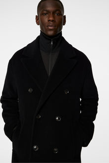 Men | Willy Wool Coat | Black