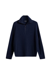 Men | Wilmer Quarter Zip Knit | JL Navy