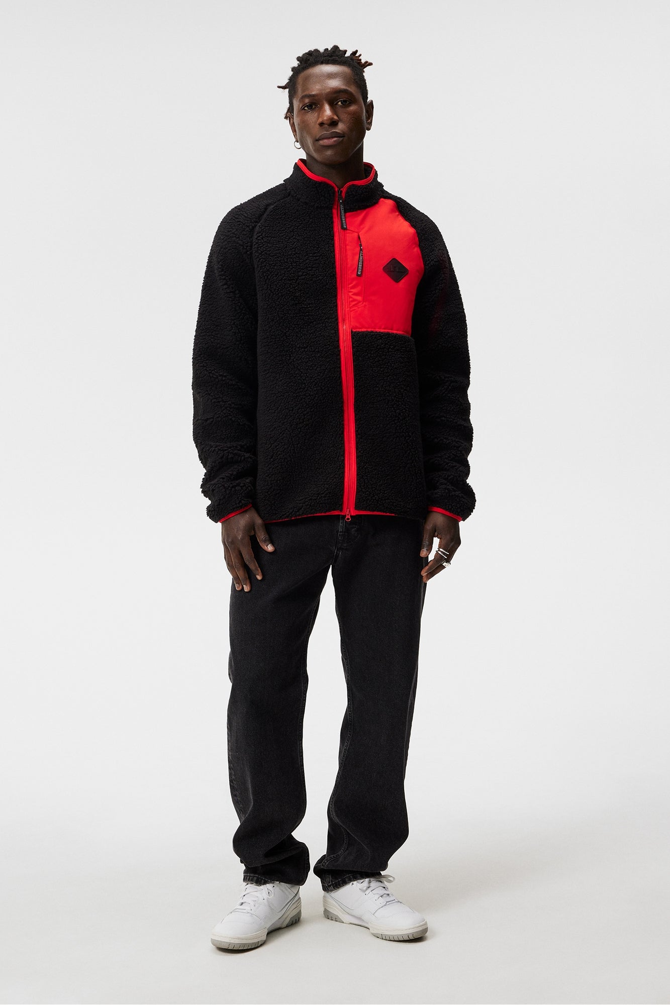 Men | Zeke Pile Mid Layer | Black