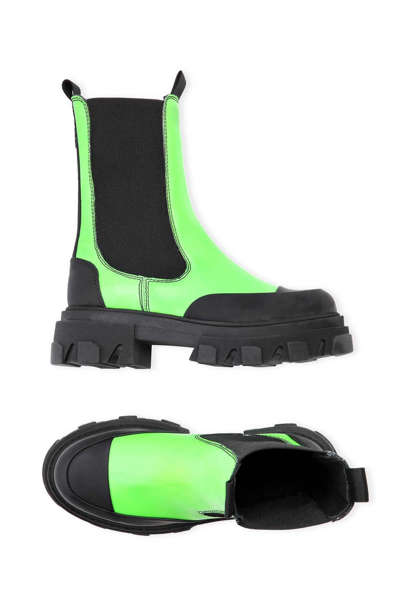 Mid Chelsea Boot | Flash Green