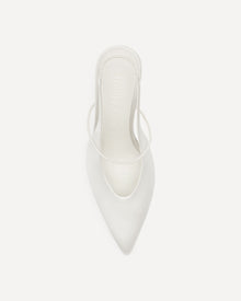 Mignon 90 Heel | White