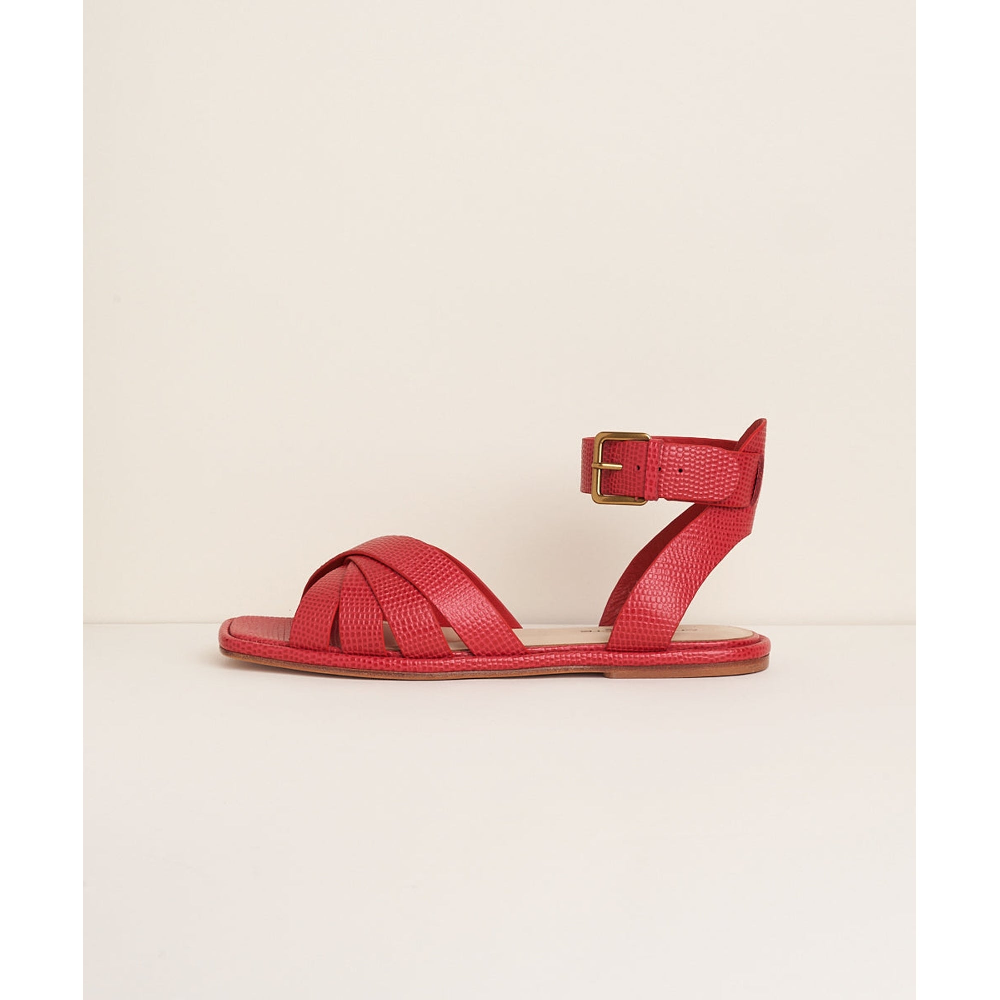 Milena Cute Summer Flat Sandal | Begonia