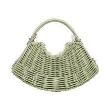 Mini-Fan-Sage-Front-Wicker-Wings-Basket-Handbag-Rattan-Bags-Wicker-Bags-UK-Wicker-Bags-Wicker-Bag-Straw-Basket-Handbag-Wicker-Handbag--Eco-Friendly-Purses-Wicker-Handbags-Bag-Rattan