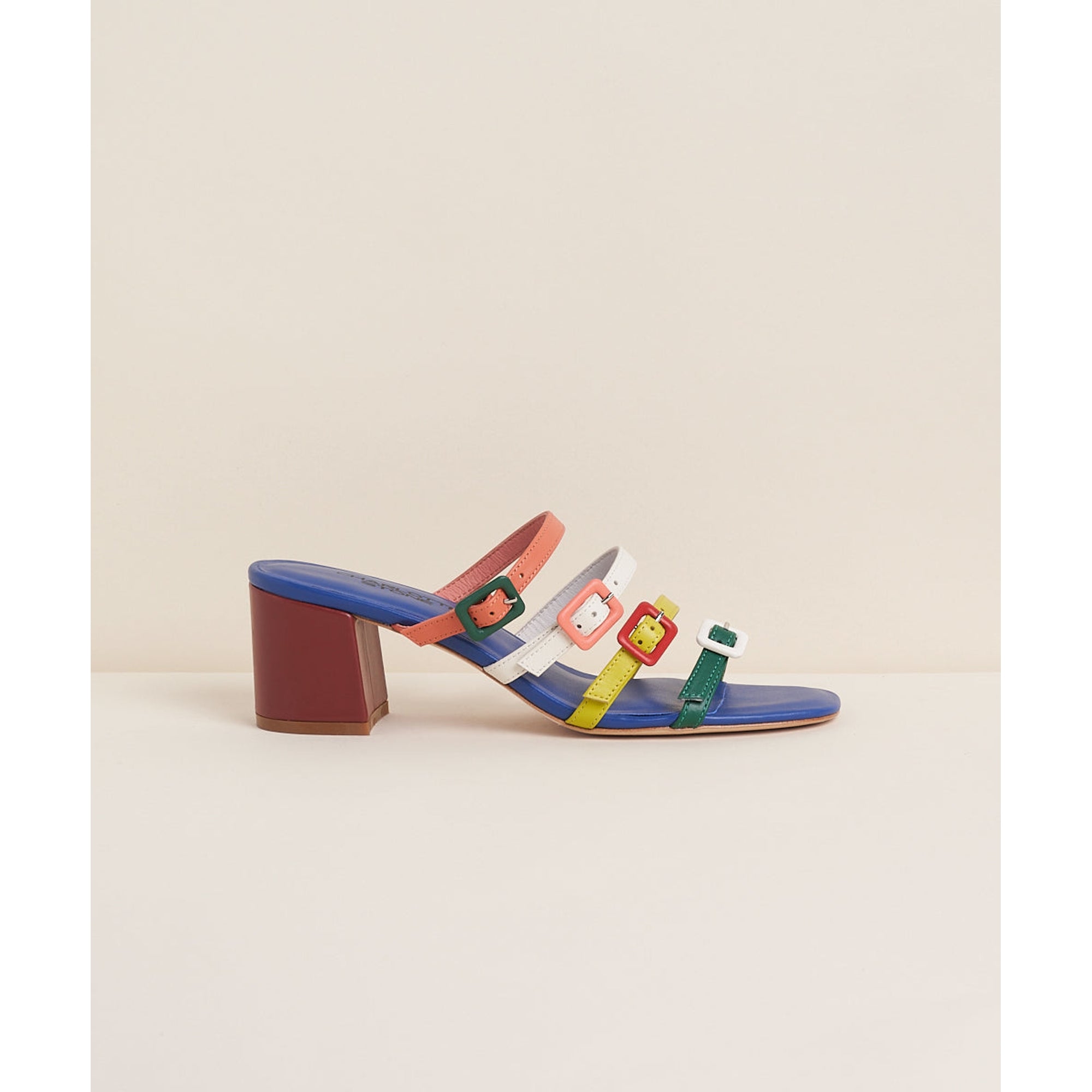 Mireille Low Heel Sandal | Kingston