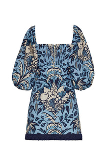 Montauk Dress | Blue Fruit Basket