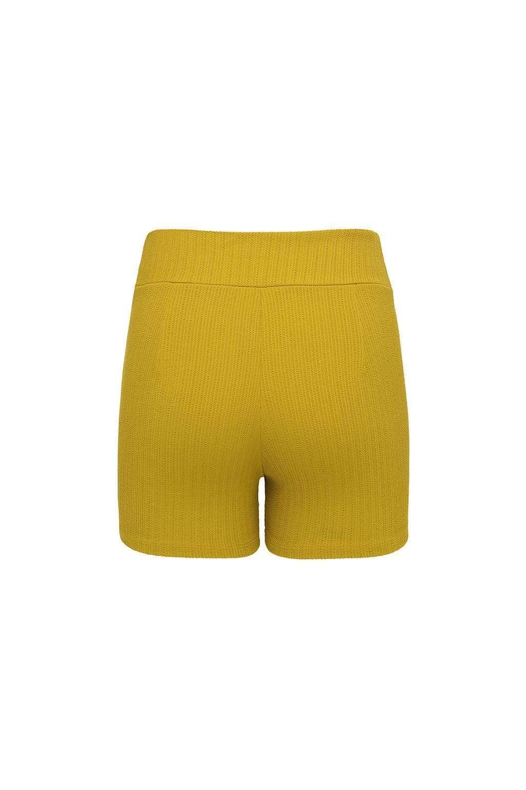 Classic Bike Short | Key Lime Micro Scrunch