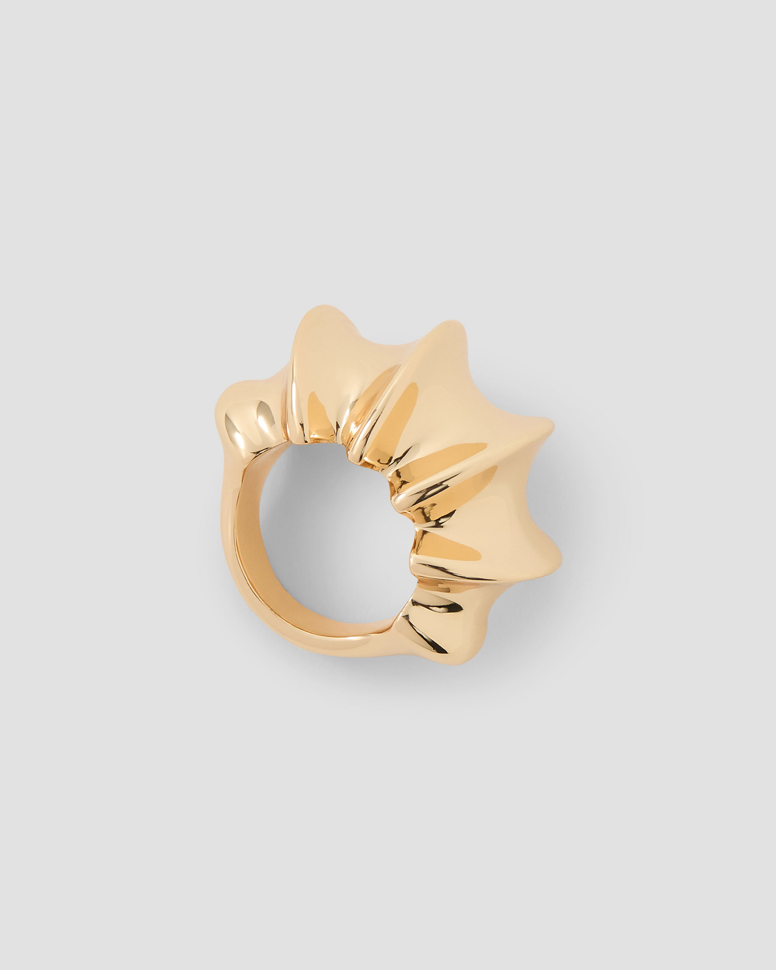 Murphy Ring - styled on model | gold rings