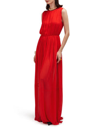Myra Silk Dress | Goji Berry