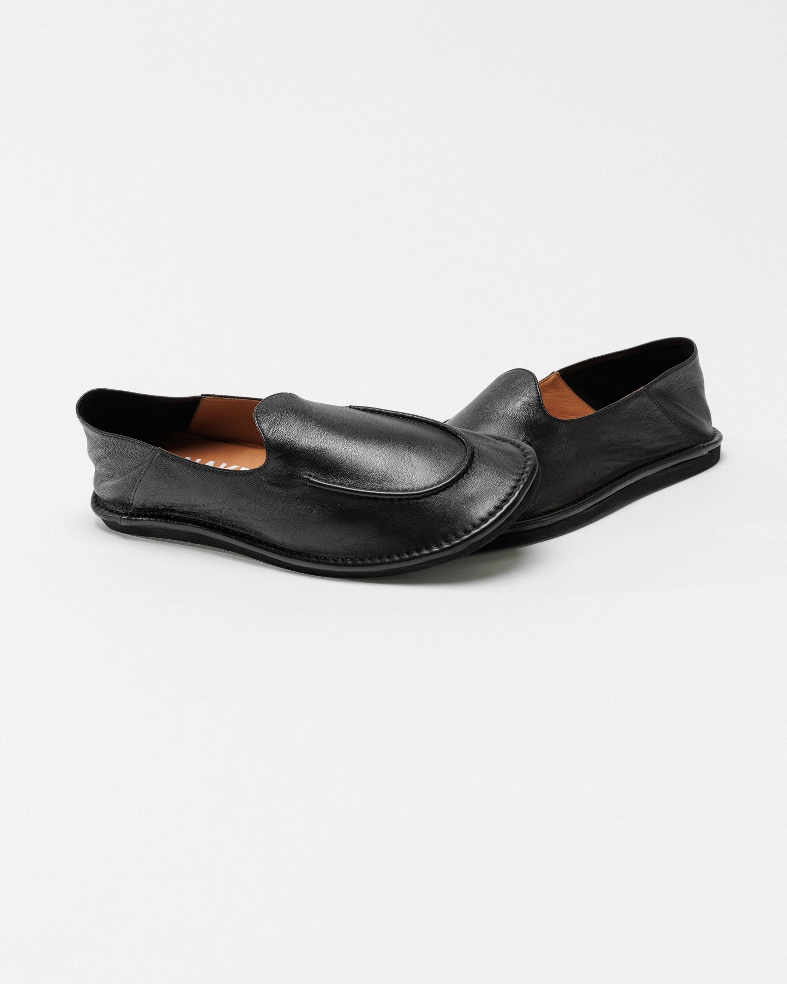Mens | Reef Leather Slipper | Black