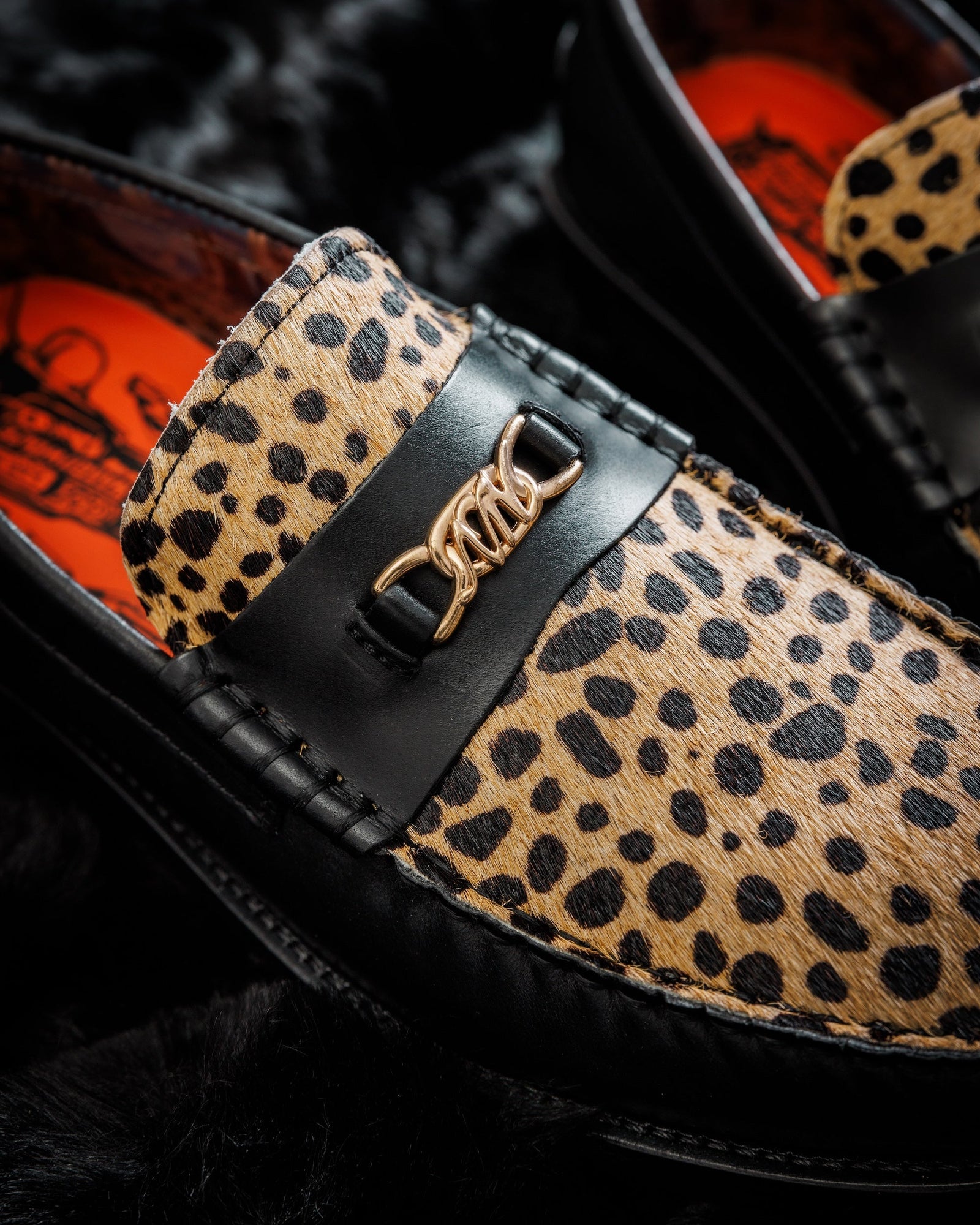 Mens | Roma Hair Snuff Loafer | Leopard