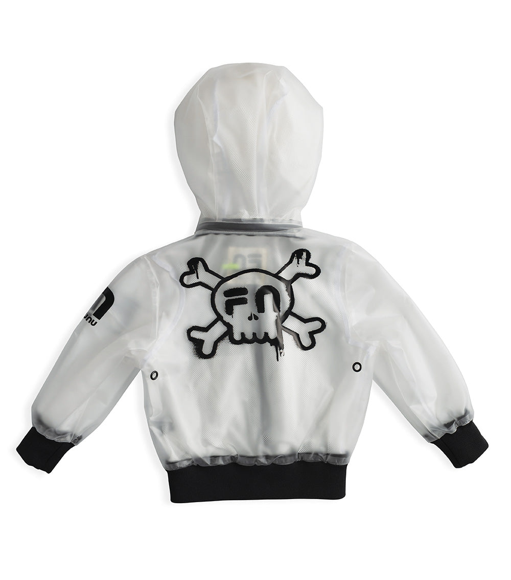 Kid | Milky Hooded Bomber Jacket | Milky