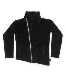 Kid | Velvet Bikers Jacket | Black