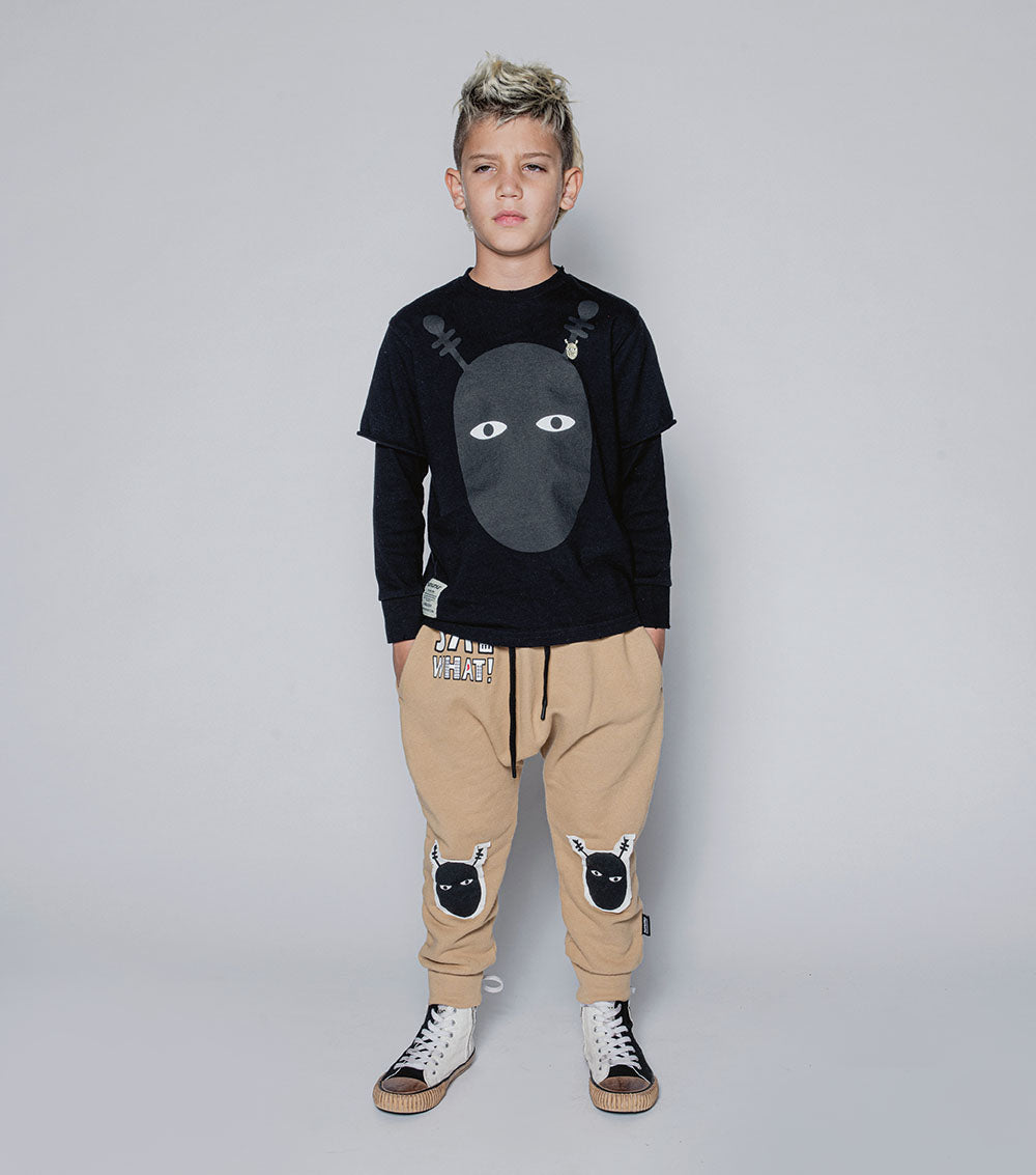 Kid | Say What! Baggy Pants | Mocha