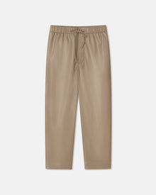 Jain Okobor Alt-Leather Relaxed Pants | Ashy Taupe