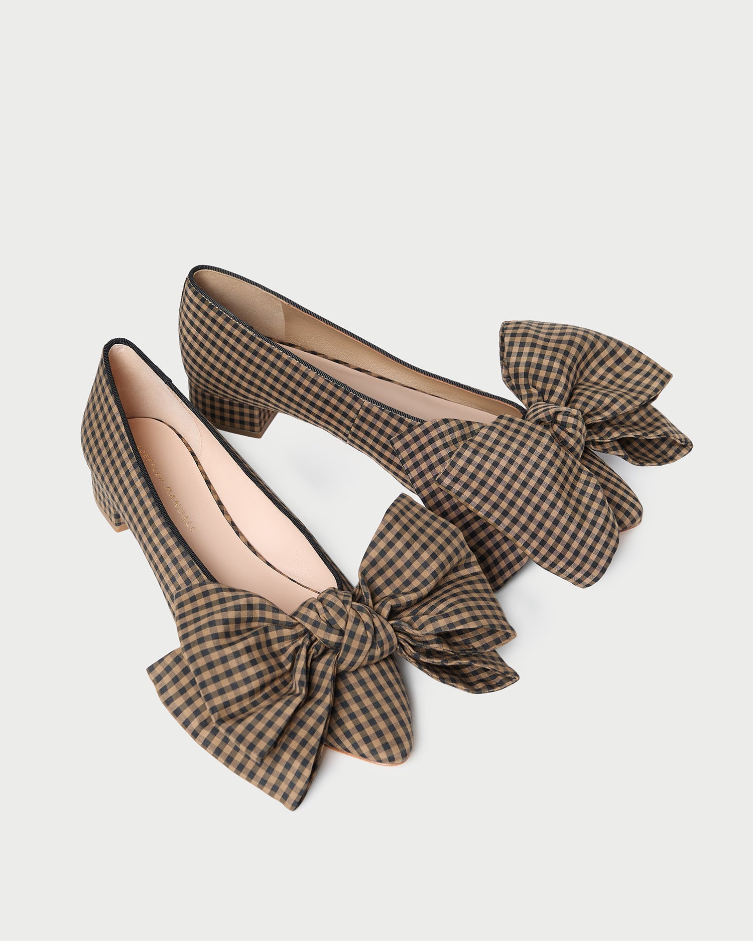 Color: Brown/Black Check