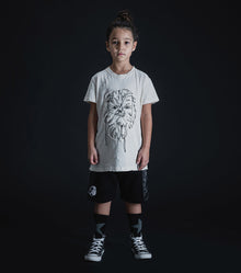 Kid | Embroidered Chewbacca T-Shirt | Natural