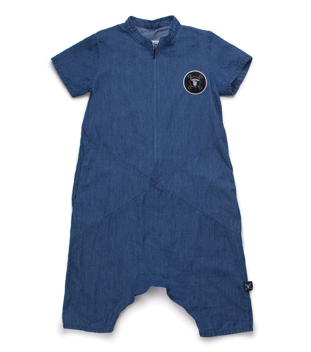 Kid | Divided Denim Overall | Denim