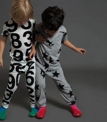 Kid | Numbered Loungewear | White