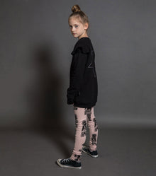 Kid | Embroidered Star Sweatshirt | Black
