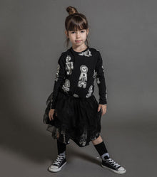 Kid | Tribal Dancers Tulle Dress | Black