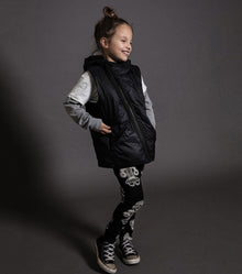 Kid | Tribal Dancers Leggings | Black (V2)