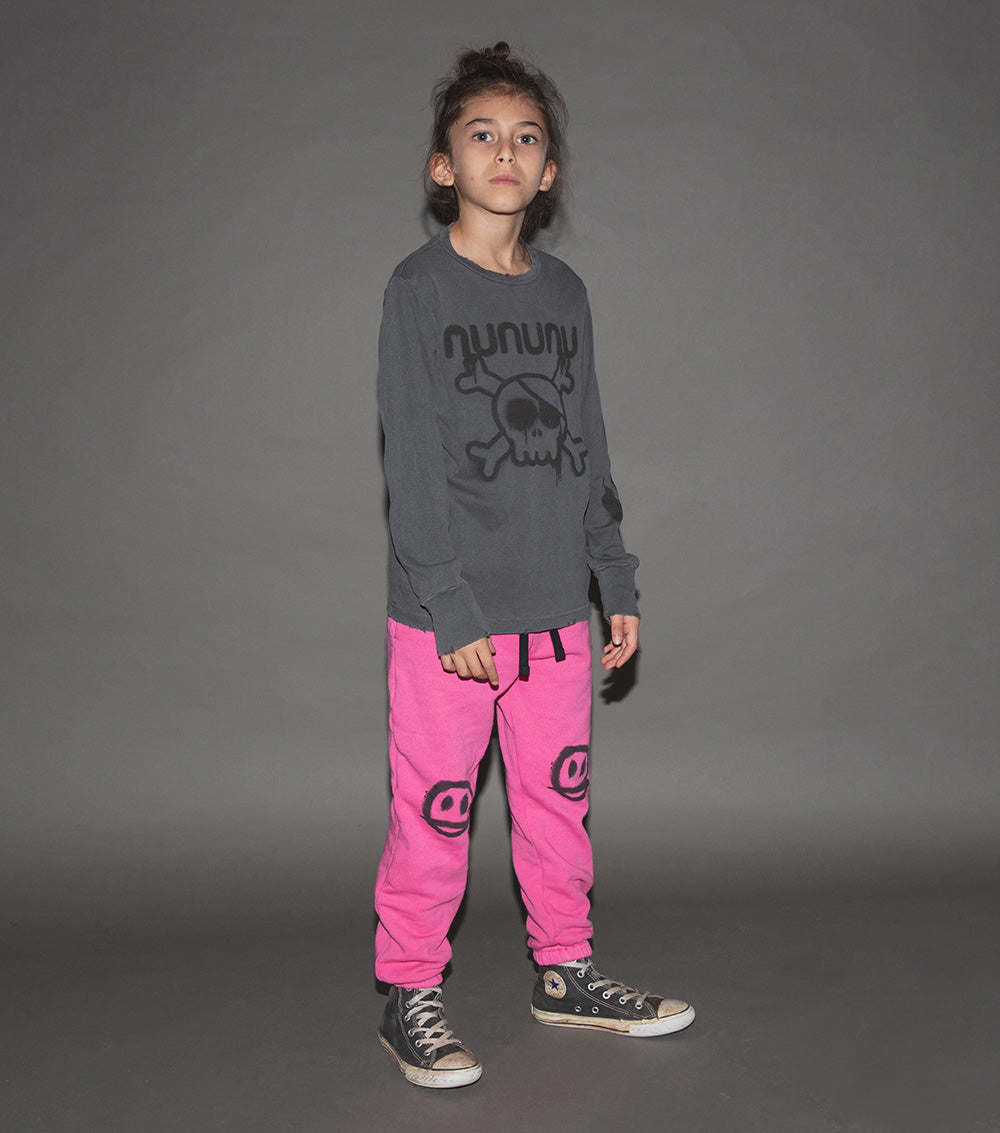 Kid | Sprayed Nununu Shirt | Vintage Grey