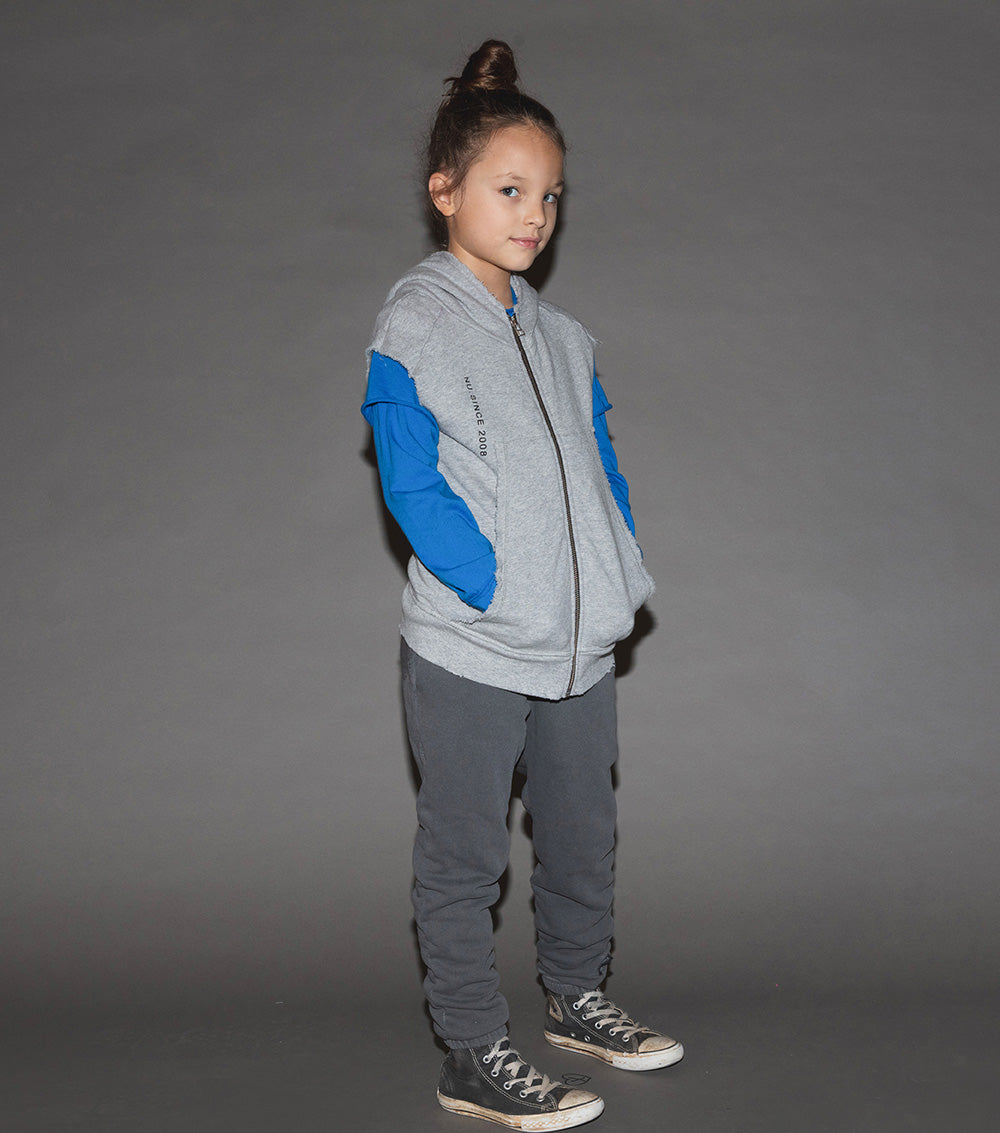 Kid | Minimal Vest | Heather Grey