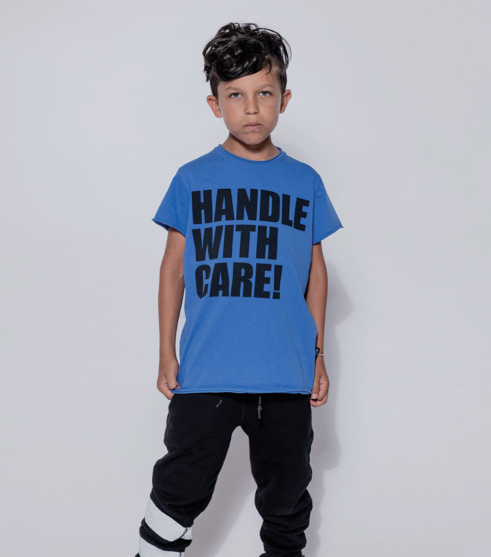 Kid | Handle W/Care T-Shirt | Black