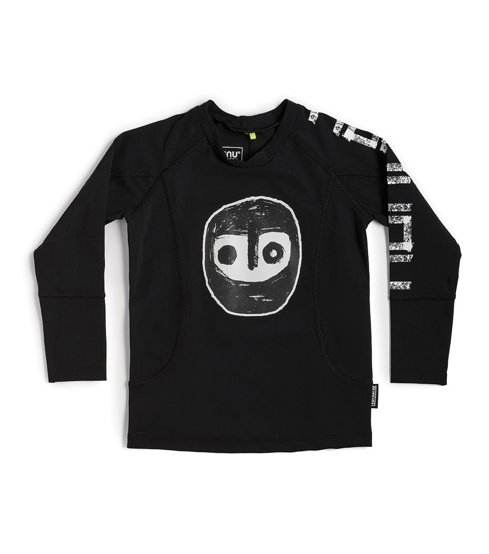 Kid | The Warrior Rashguard | Black
