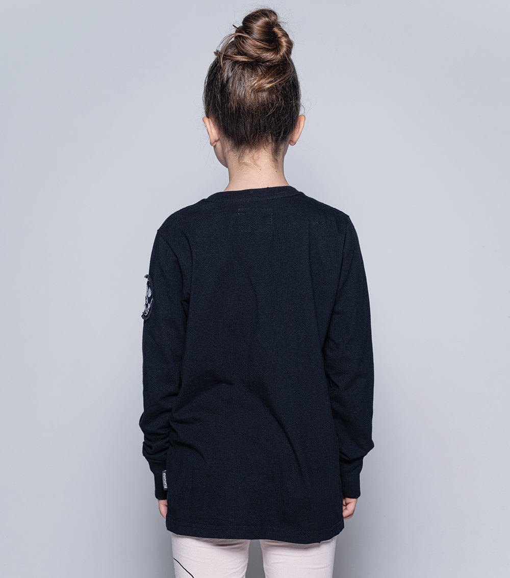 Kid | "A" Shirt | Black