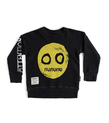 Kid | Nununu Smile Sweatshirt | Black