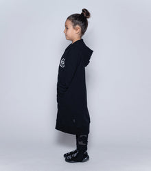 Kid | Mega Zip Hoodie | Black