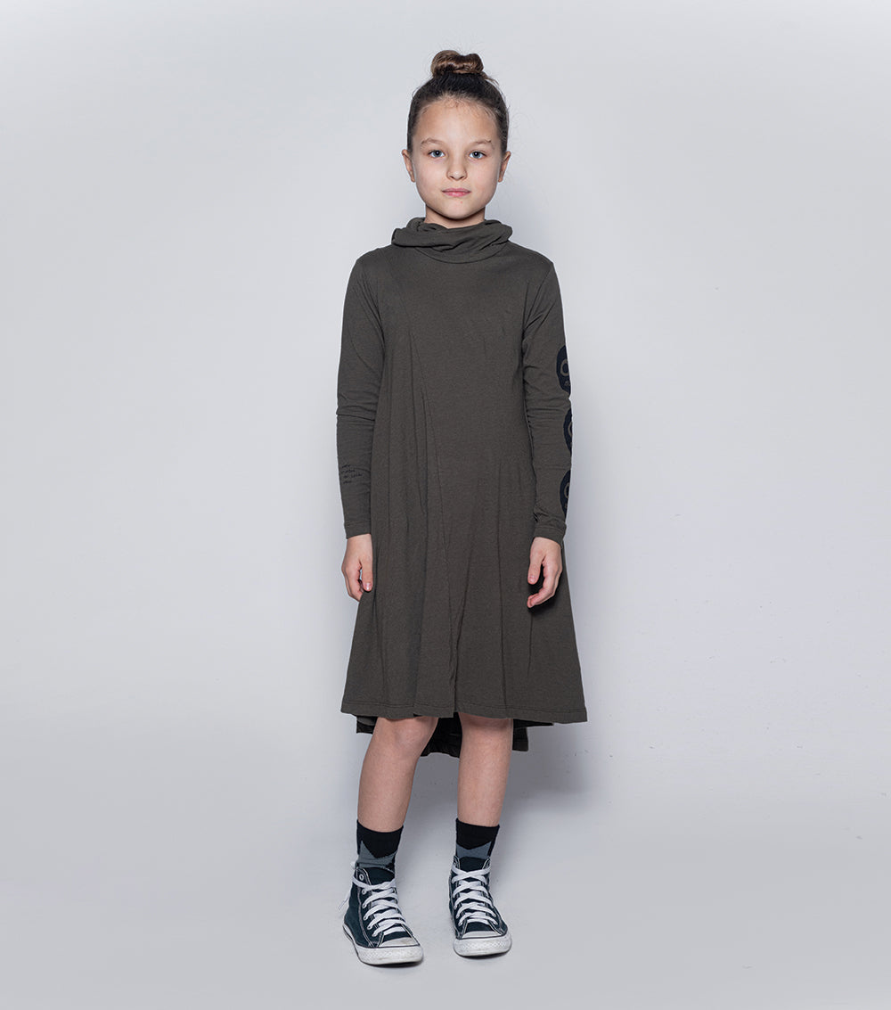 Kid | Ninja 360 Dress | Olive