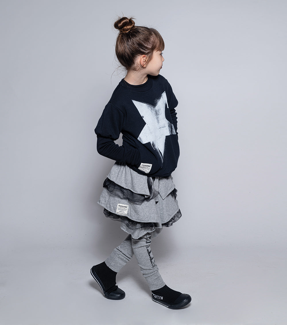 Kid | Attention Leggings Skirt | Powder Pink