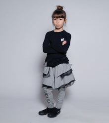 Kid | Attention Leggings Skirt | Powder Pink