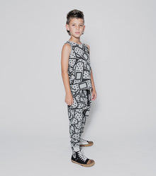 Kid | Bandaid Tank Top | White