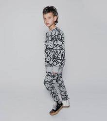 Kid | Bandaid Sweatshirt | Heather Grey
