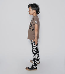 Kid | Abc Leggings | Black