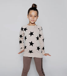 Kid | Bandaid Leggings | Heather Grey